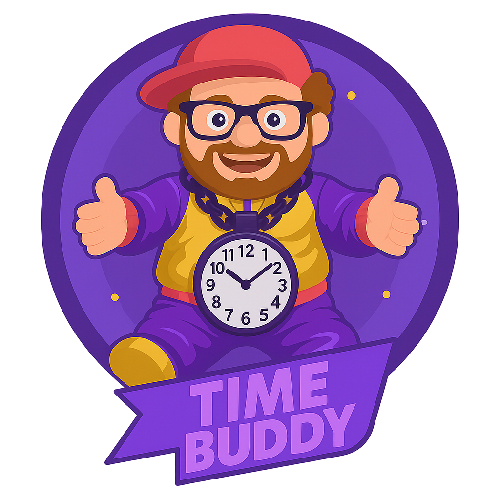 Time Buddy Mascot